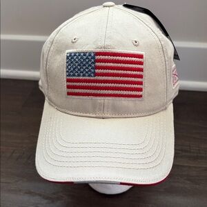 Grunt Style American Flag Embroidered Patch Logo Canvas snap back Patriot cap